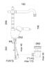 Смеситель для раковины Fiore Imperiale 83CR2245, хром