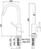 Смеситель для раковины Paffoni Light LIG078CR