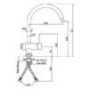 Смеситель для кухни Paffoni Light LIG280BO