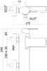 Смеситель для ванны с душем Paffoni West WS022CR