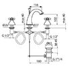 Смеситель для раковины Webert Ottocento OT750101015, хром