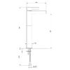 Смеситель для раковины Webert DoReMi DR830402015, хром