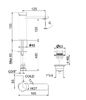Смеситель для раковины Webert Coral CO830102015, хром