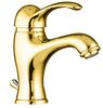 Смеситель для раковины Webert Aurora AU830102010, золото