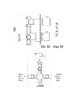 Смеситель для душа Fiore X-TERMO 31CR0990, хром