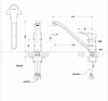 Смеситель для кухни Bravat Vega (F7119177CP-1)