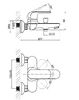 Смеситель для ванны D&K Venice Gondola (DA1023218)