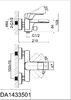Смеситель для ванны D&K Berlin Steinbeis (DA1433516)