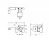 Скрытая часть для смесителя Bravat Built-in D968K-ENG Черный