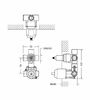 Скрытая часть для смесителя Bravat Built-in D982CP-B-ENG Хром