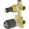 Скрытая часть для смесителя Bravat Built-in D969BW-B-ENG Черная