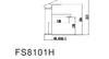 Смеситель для умывальника Fmark (FS8101H )