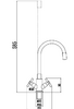 Смеситель для мойки Fmark (FS8442H-04)