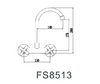 Смеситель для кухонной мойки Fmark (FS8513)