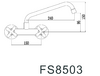 Смеситель для кухонной мойки Fmark (FS8503)