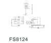 Смеситель для ванны Fmark (FS8124H)