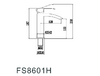 Смеситель для умывальника Fmark (FS8601)