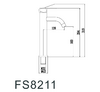 Смеситель для умывальника Fmark (FS8211H)