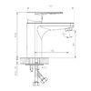 Смеситель для раковины DECOROOM DR72 (DR72011)