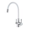 Смеситель для кухни Lemark Comfort с подключением к фильтру с питьевой водой (LM3075C-White)