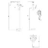 Смеситель для ванны и душа Lemark Bronx (LM3744BL)