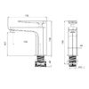 Смеситель для раковины Lemark Prizma (LM3906C)