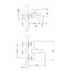 Смеситель для ванны Lemark Point (LM0314C)