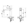 Смеситель для раковины Lemark Plus Grace (LM1537C)