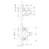 Смеситель для душа Lemark Evitta (LM0503C)