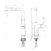Смеситель для кухни Lemark Ursus (LM7205BL)