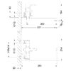 Смеситель для ванны Lemark Evitta (LM0551C)