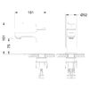 Смеситель для раковины Lemark Aura (LM0606C)