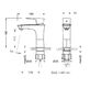 Смеситель для раковины Lemark Nero (LM0206C)