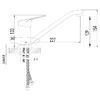 Смеситель для кухонной мойки Lemark Luna (LM4104C)