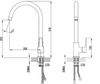 Смеситель для кухонной мойки Lemark Basis (LM3605C)