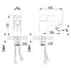 Смеситель для раковины Lemark Pramen (LM3306C)