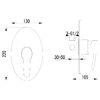 Смеситель для душа Lemark Atlantiss (LM3223C)