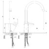Смеситель для кухонной мойки Lemark Atlantiss (LM3205C)