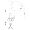 Смеситель для кухонной мойки Lemark Expert (LM5078S)