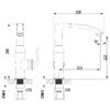 Смеситель для кухонной мойки Lemark Brava (LM4705G)