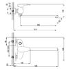Смеситель для ванны Lemark Status (LM4417C)