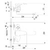 Смеситель для ванны Lemark Status (LM4414C)