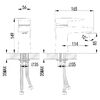 Смеситель для раковины Lemark Status (LM4406C)