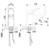 Смеситель для раковины Lemark Poseidon (LM4206C)