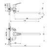 Смеситель для ванны Lemark Luna (LM4117C)