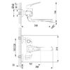 Смеситель для ванны Lemark Luna (LM4114C)