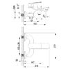 Смеситель для ванны Lemark Plus Shape (LM1712C)