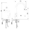 Смеситель для кухонной мойки Lemark Plus Factor (LM1605C)