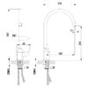 Смеситель для кухонной мойки Lemark Plus Advance (LM1205C)
