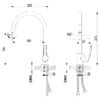 Смеситель для кухонной мойки Lemark Plus Strike (LM1105C)